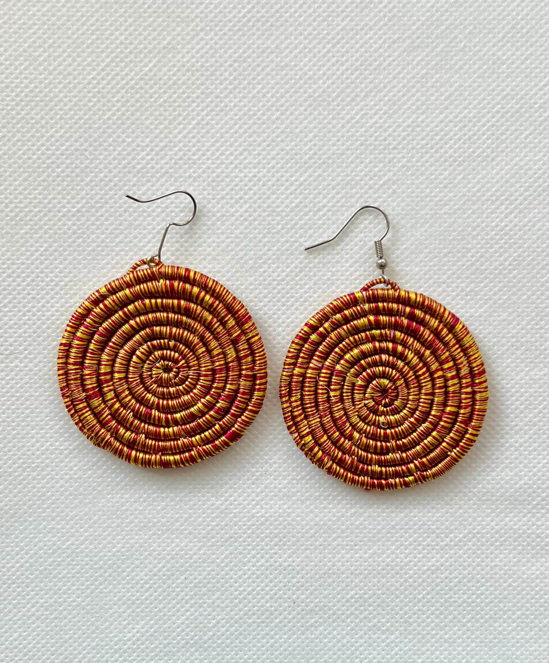 Rwanda Handwoven Earrings #4