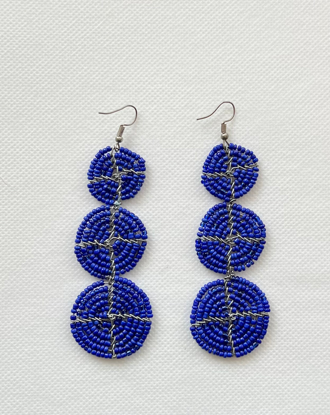 African Handcrafted Beaded Earrings