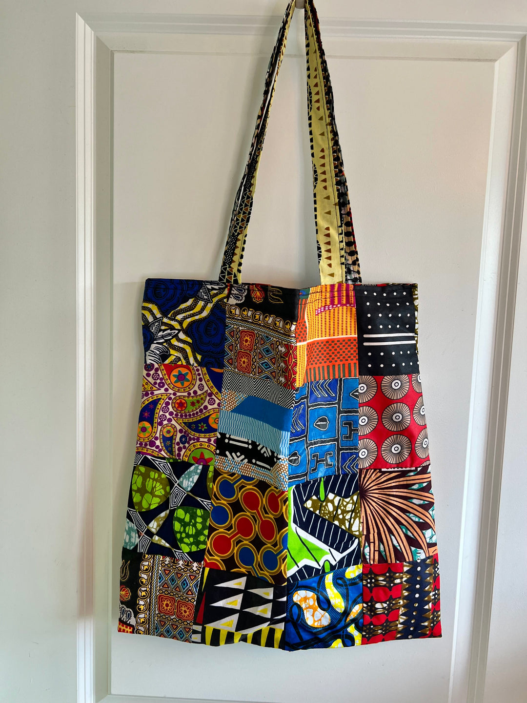 African Fabric Shopping Bag