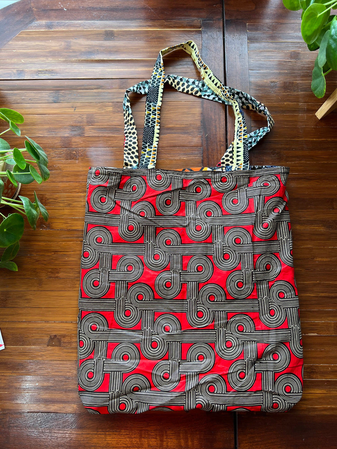 African Fabric Shopping Bag