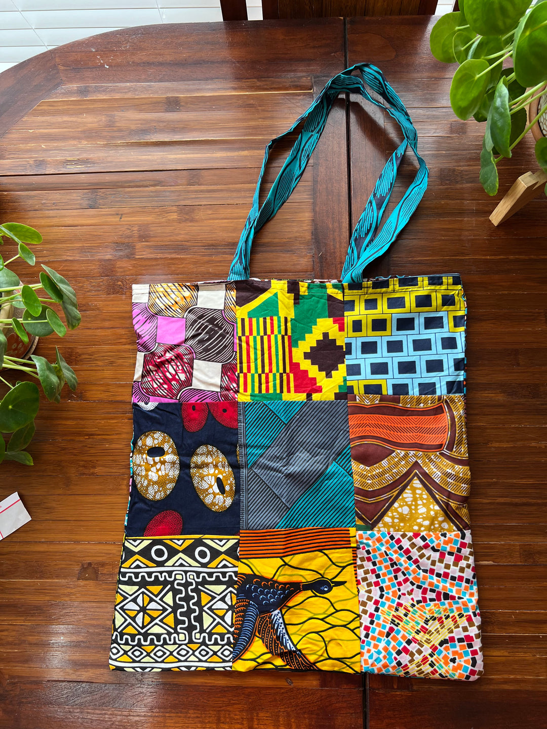 African Fabric Shopping Bag