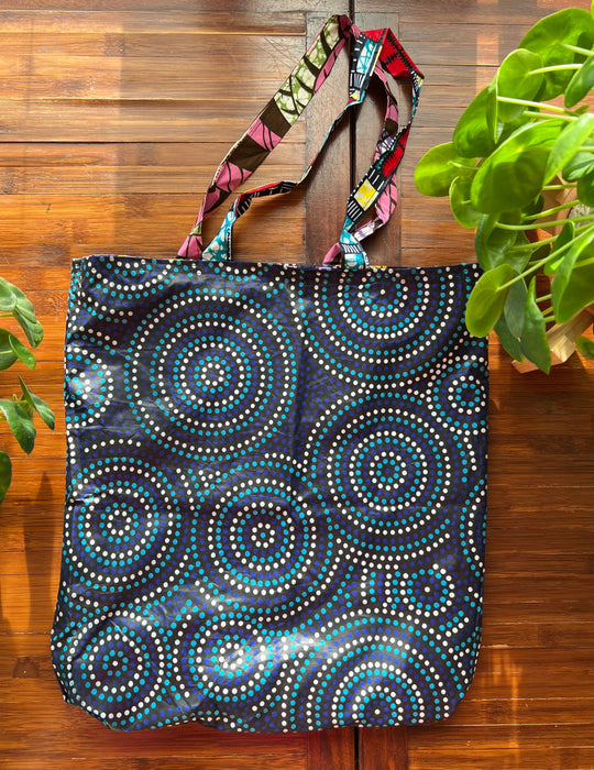 African Fabric Shopping Bag