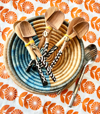 Handmade Wooden Spoon Set, Wooden Kitchen Utensils︱ - La Tiendita Tulum