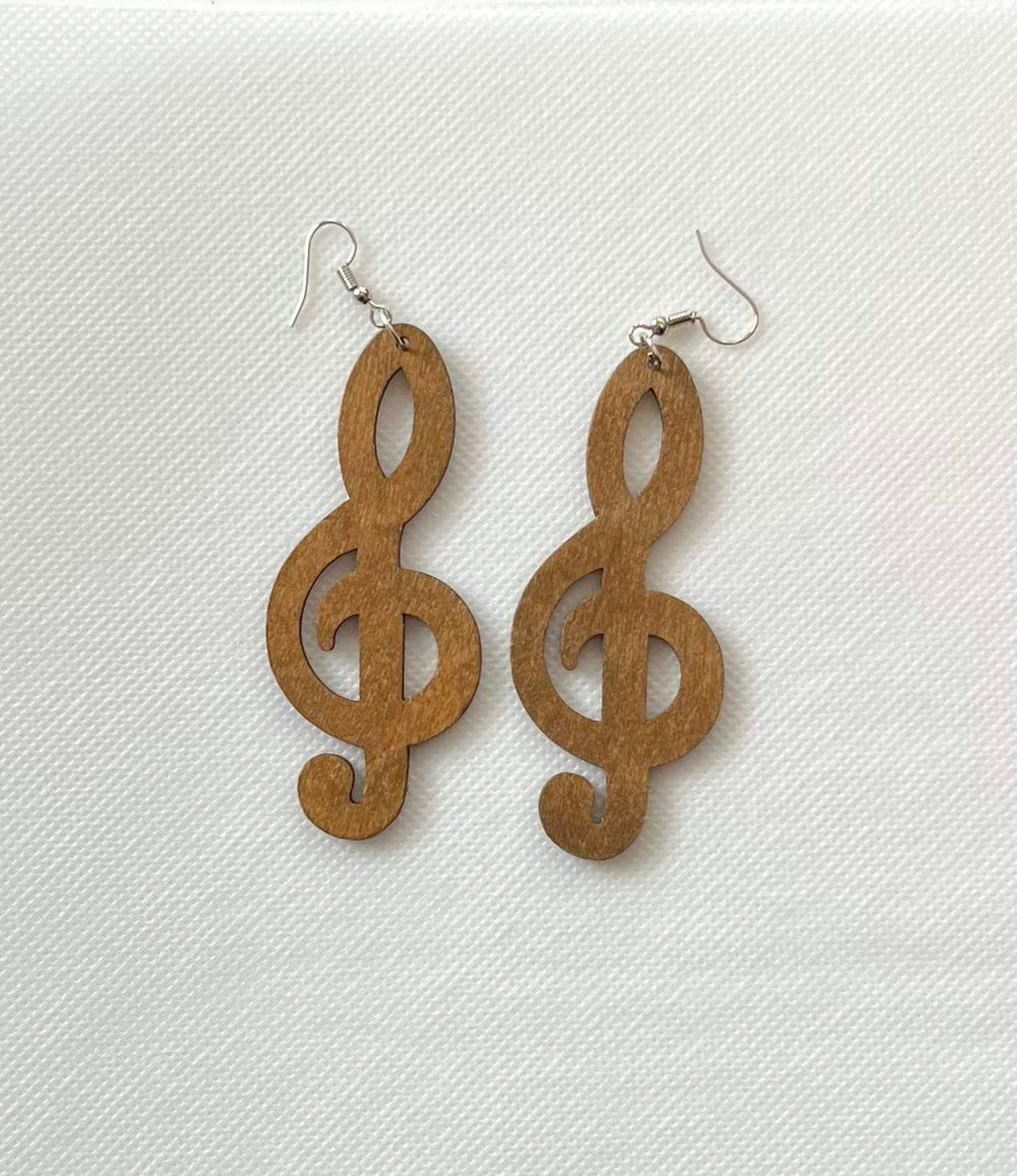 Rwanda Wooden Earrings