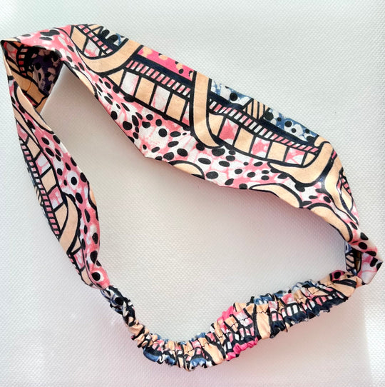 African Fabric Hairbands - Set of 3