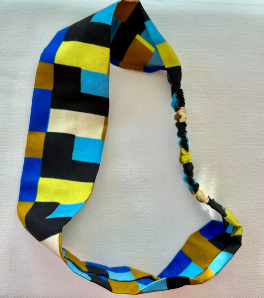 African Fabric Multi-color Hairband