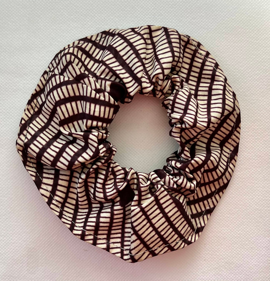 African Fabric Scrunchies - Set of 2