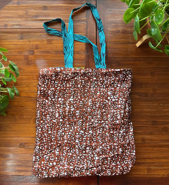 African Fabric Shopping Bag